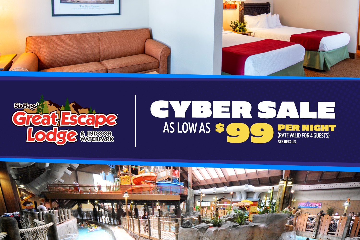 Cyber Sale – As Low As $99 Per Night